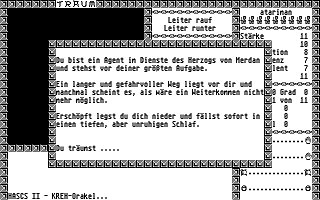 Agent des Herzogs / Kreh Orakel atari screenshot